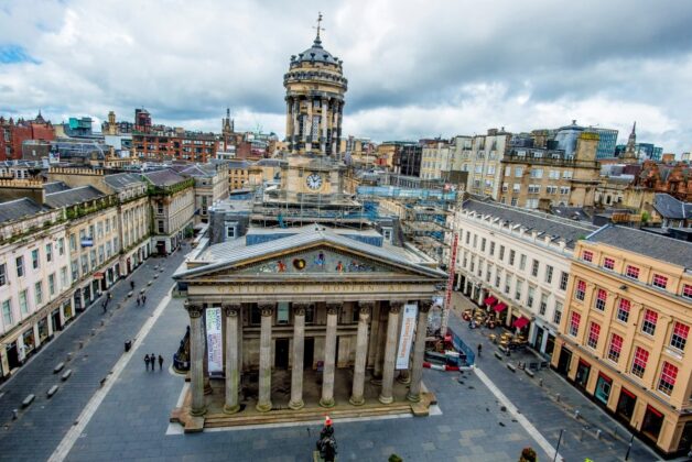 Glasgow’s Gallery of Modern Art completes restoration of its 200-year-old clock tower