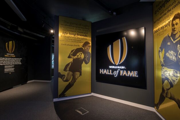 The new World Rugby Hall of Fame designed by Mather & Co opens in the birthplace of the game in Rugby, UK