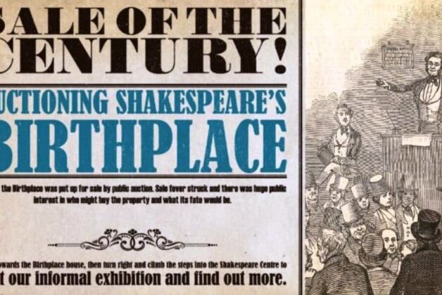 Saving Shakespeare’s Birthplace exhibition recreates landmark auction 170 years ago