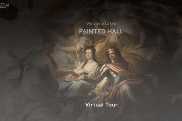 360° Virtual Tour of The Painted Hall, Greenwich bringing remote visitors closer to Thornhill’s masterpiece