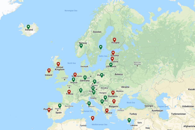 NEMO maps the reopening plans of museums across Europe