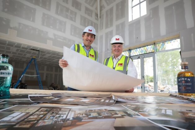 Marcon is the toast of the town after securing Hinch Distillery fit-out contract