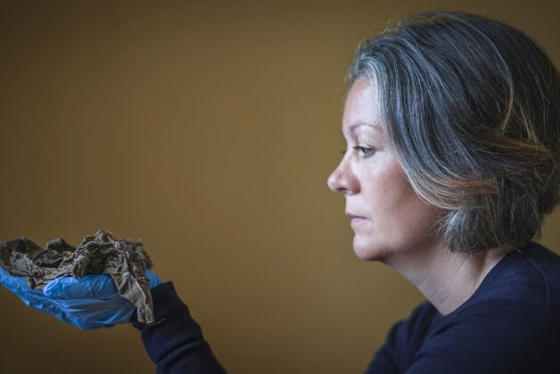 Archaeologist unearths 600-year-old treasure trove under flooring at Norfolk Tudor house