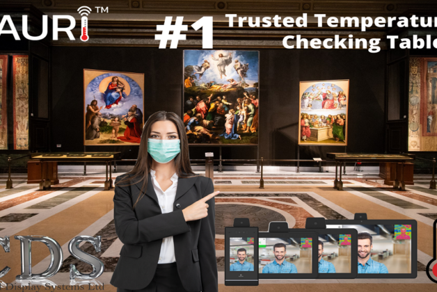 Protecting visitors and ensuring security and safety with TAURI temperature sensing tablets