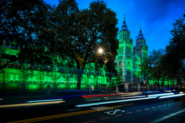 UK museums and galleries light up in green for COP26