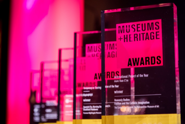 Shortlist and host announced for Museums + Heritage Awards 2022