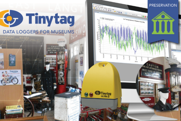 Long-term monitoring with Tinytag data loggers benefits Rushden Transport Museum’s sensitive collections