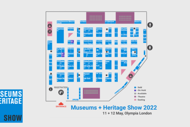 Plan your day at at the Museums + Heritage Show 2022 with an interactive exhibitors map