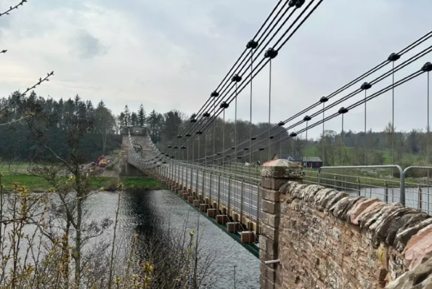 Oldest operational suspension bridge in the world reopens after £10.5m restoration