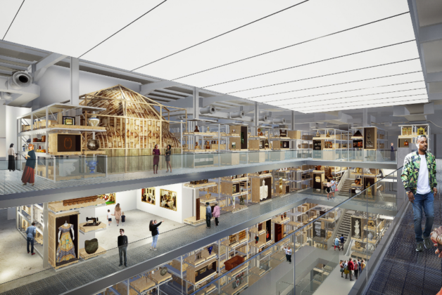 New look inside V&A East Storehouse as collection move begins