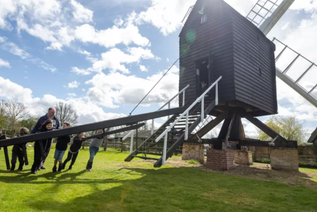The UK’s oldest windmill reopens in Cambridgeshire