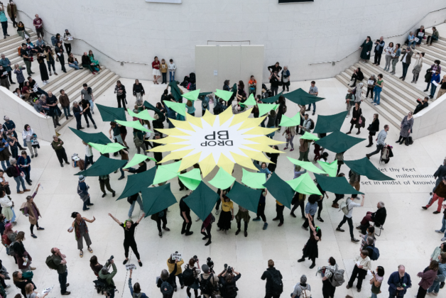 Campaigners label 10-year British Museum partnership with BP ‘indefensible’