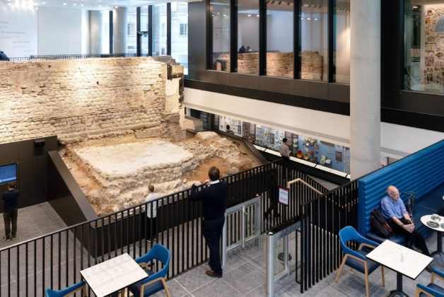 Roman wall in City of London goes on display after seven year collaboration