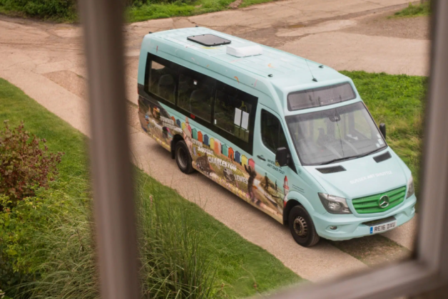 Sussex ‘Art Shuttle’ pilot connects local venues by minibus