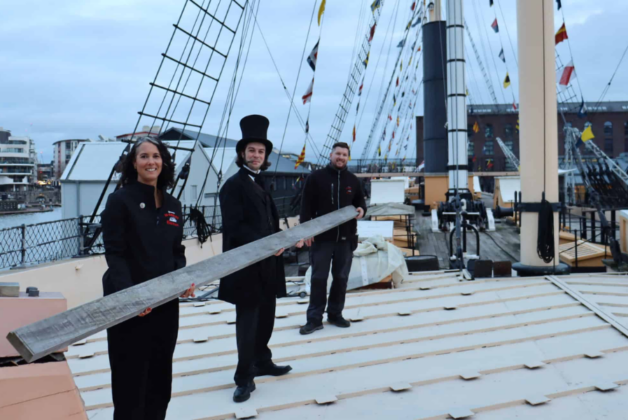 SS Great Britain to sell gifts created from the wood of its old deck 