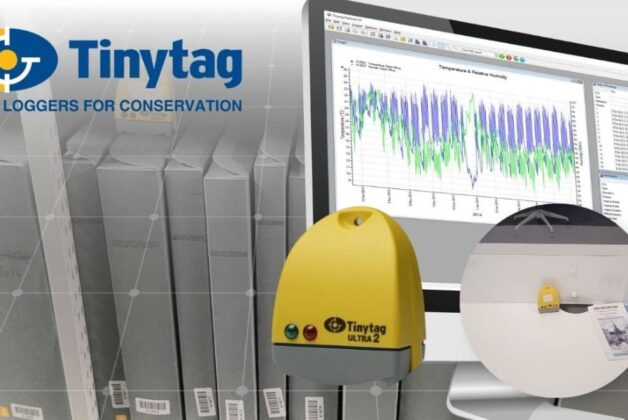 Tinytag temperature and humidity data loggers assist archive conservation