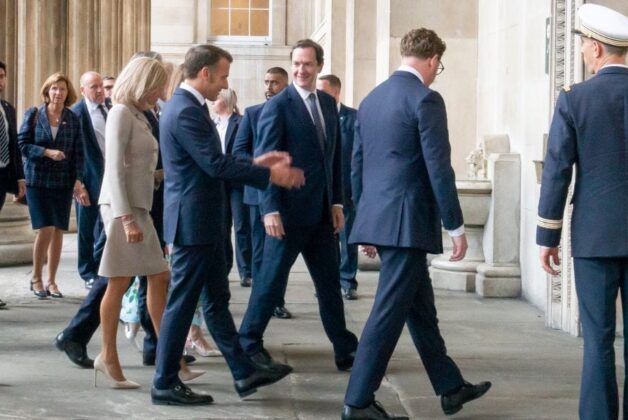 President Macron: cultural exchange with UK will ‘finish Bayeux Tapestry’
