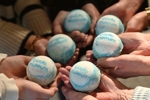 Poole Museum and Lush collaborate on bespoke bath bomb