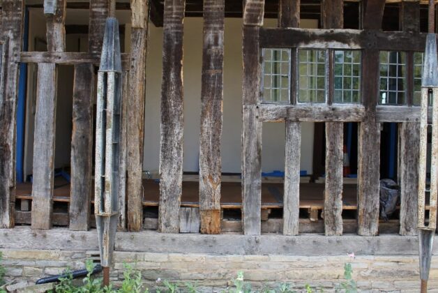 Trust launches “adopt a beam” appeal after car crashes into Hall’s Croft