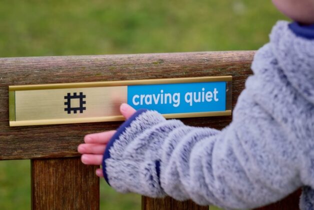 English Heritage installs benches with chat sliders for parents