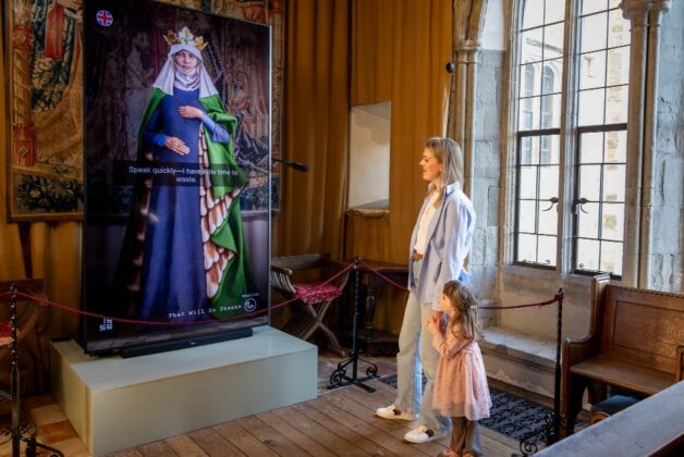 Interactive AI avatar debuts at Leeds Castle