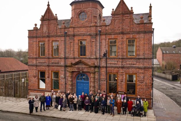 Historic 1894 library rebuilt brick-by-brick at living museum