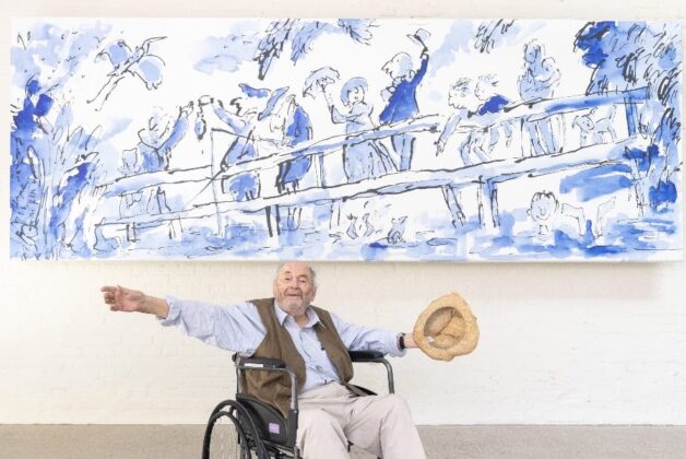 Quentin Blake creates mural for future venue’s waterworks history