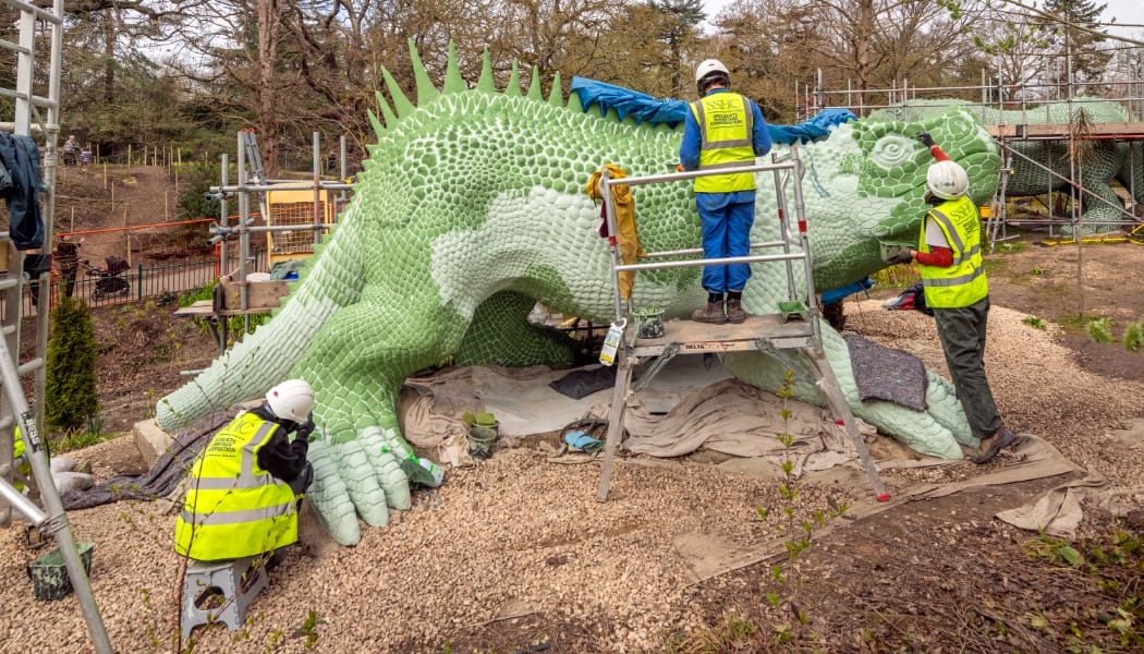 Crystal Palace Dinosaurs restored in £5m project