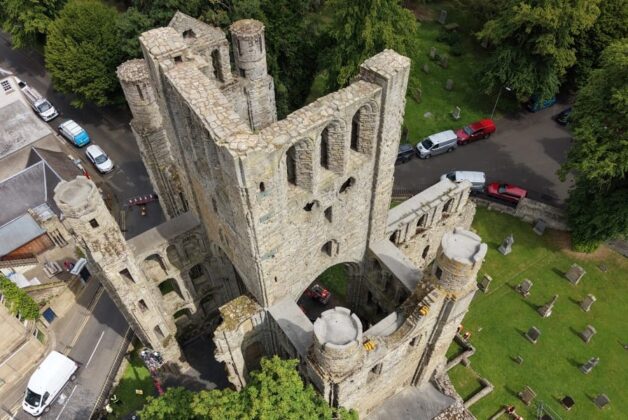 Kelso Abbey reopens after five years of conservation work
