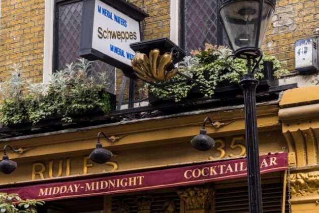 London’s Rules restaurant building donated to the National Trust